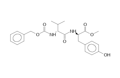 BENZYLOXYCARBONYL-VALINE-TYROSINE-O-METHYL DIPEPTIDE