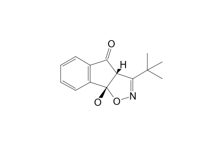 (3aS,8bS)-3-tert-butyl-8b-hydroxy-3aH-indeno[2,3-d][1,2]oxazol-4-one