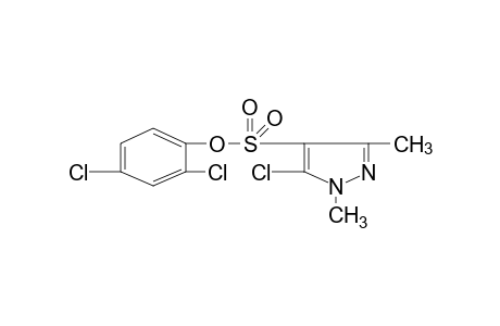 5-chloro-1,3-dimethylpyrazole-4-sulfonic acid, 2,4-dichlorophenyl ester