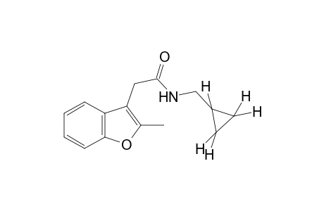 N-(cyclopropylmethyl)-2-methyl-3-benzofuranacetamide