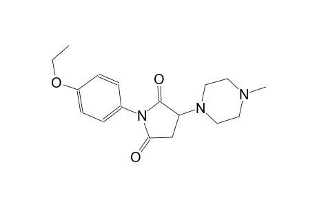 1-(4-Ethoxyphenyl)-3-(4-methyl-1-piperazinyl)-2,5-pyrrolidinedione