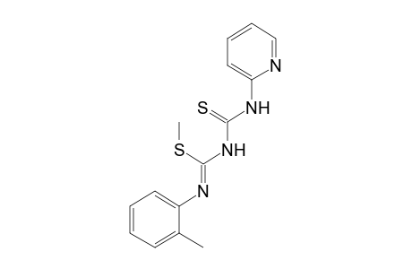 2-methyl-3-[(2-pyridyl)thiocarbamoyl]-2-thio-1-o-tolylpseudourea