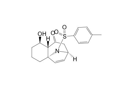 (1R*,4aS*,7S*,9aR*)-1-Hydroxy-10-tosyl-1,3,4,7,8,9a-hexahydro-4a,7-epiminobenzo[7]annulen-9(2H)-one