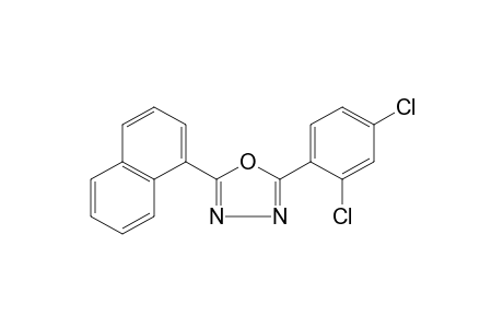 2-(2,4-dichlorophenyl)-5-(1-naphthyl)-1,3,4-oxadiazole