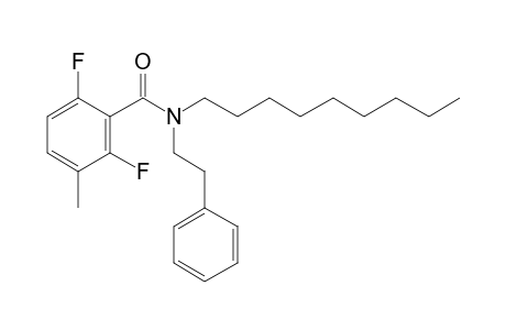 Benzamide, 2,6-difluoro-3-methyl-N-(2-phenylethyl)-N-nonyl-