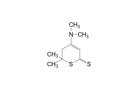 5,6-dihydro-6,6-dimethyl-4-(dimethylamino)-2H-thiopyran-2-thione