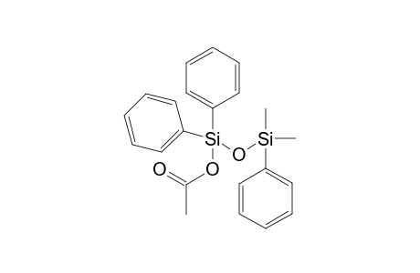 1-acetoxy-3,3-dimethyl-1,1,3-triphenyldisiloxane