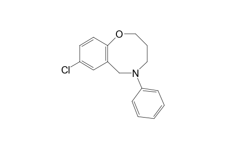 8-chloro-5-phenyl-3,4,5,6-tetrahydro-2H-1,5-benzoxazocine