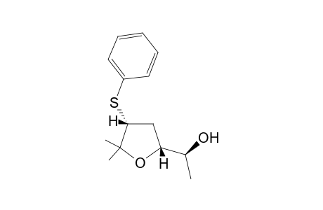 (1S)-1-[(2R,4R)-5,5-dimethyl-4-(phenylthio)-2-oxolanyl]ethanol