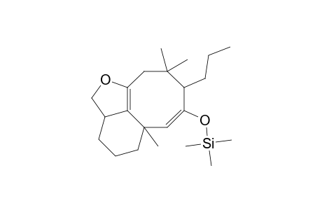 11-propyl-8,12,12-trimethyl-10-trimethylsiloxy-2-oxatricyclo[6.5.1.0(4,14)]tetradeca-1(14),9-diene