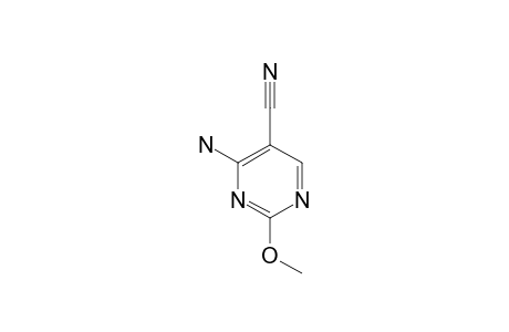 4-AMINO-2-METHOXY-5-PYRIMIDINECARBONITRILE