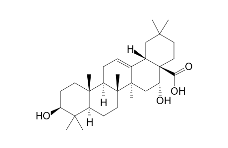 ECHINOCYSTIC-ACID;3-BETA,16-ALPHA-DIHYDROXY-OLEAN-12-EN-28-OIC-ACID