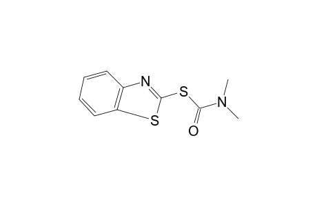 2-mercaptobenzothiazole, dimethylcarbamate