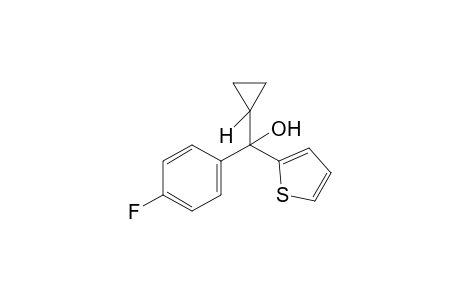 alpha-cyclopropyl-alpha-(p-fluorophenyl)-2-thiophenethanol