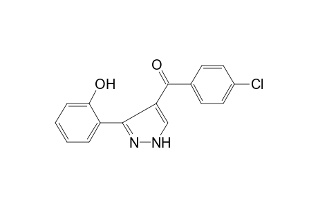 (4-Chloro-phenyl)-[3-(2-hydroxy-phenyl)-1H-pyrazol-4-yl]-methanone