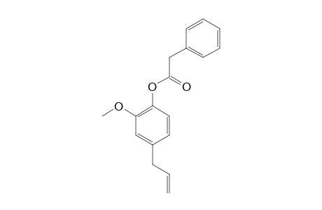 4-allyl-2-methoxyphenol, phenylacetate