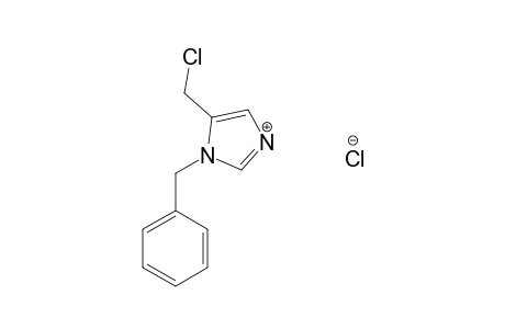 1-BENZYL-5-(CHLOROMETHYL)-1H-IMIDAZOLIUM-CHLORIDE