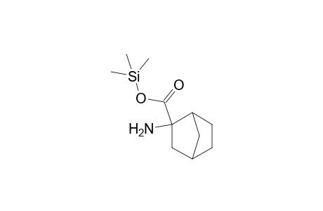 2-Amino-2-norbornanecarboxylic acid, 1TMS