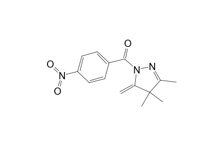 (4-nitrophenyl)-(3,4,4-trimethyl-5-methylene-1-pyrazolyl)methanone