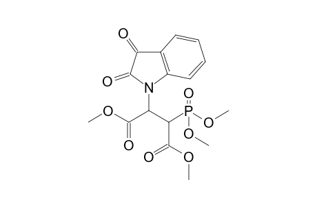 DIMETHYL-2-(DIMETHOXYPHOSPHORYL)-3-(2,3-DIOXO-2,3-DIHYDRO-1H-INDOL-1-YL)-SUCCINATE