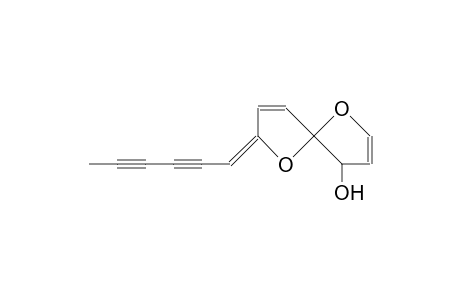 5-HEXA-2,4-DIYNYLIDENE-2,5-DIHYDROFURANESPIRO-5'-(4'-HYDROXY-4',5'-DIHYDROFURAN)