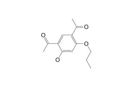 1,1'-(4-Hydroxy-6-(N-propyl)oxy-1,3-phenylene)bisethanone