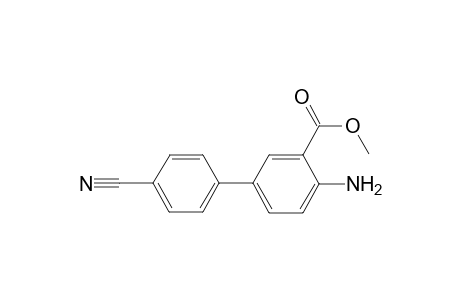 4-Amino-4'-cyano-biphenyl-3-carboxylic acid methyl ester