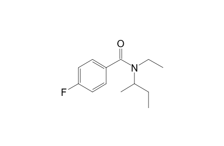 Benzamide, 4-fluoro-N-(2-butyl)-N-ethyl-