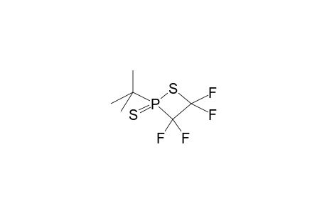 1-TERT-BUTYL-1-THIONO-2-THIA-3,3,4,4-TETRAFLUOROPHOSPHETANE