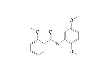 Benzamide, N-(2,5-dimethoxyphenyl)-2-methoxy-