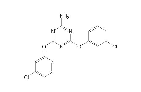 2-amino-4,6-bis(m-chlorophenoxy)-s-triazine