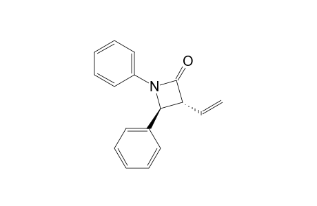 Trans-1,4-diphenyl-3-vinylazetidin-2-one