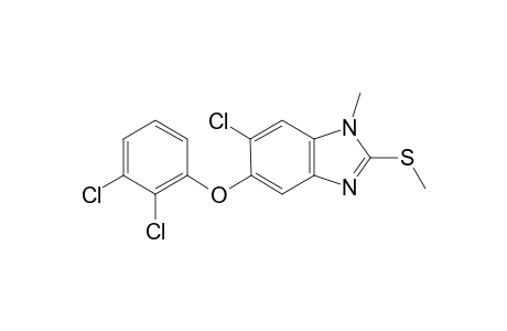 6-Chloro-5-(2,3-dichloro-phenoxy)-1-methyl-2-methylsulfanyl-1H-benzoimidazole