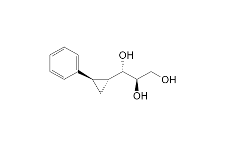 (1S,2R,1'R,2'R)-1-(trans-2-Phenylcyclopropyl)-1,2,3-propantriol