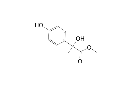 Benzeneacetic acid, .alpha.,4-dihydroxy-.alpha.-methyl-, methyl ester