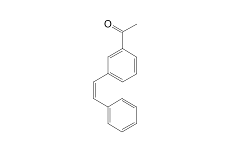 (Z)-1-(3-styrylphenyl)ethanone