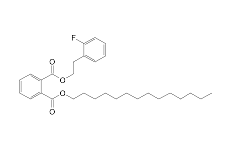 Phthalic acid, 2-(2-fluorophenyl)ethyl tetradecyl ester