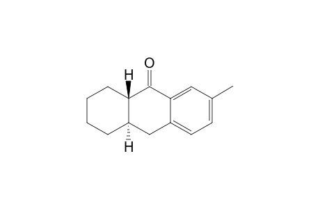 TRANS-7-METHYL-1,2,3,4,4A,9,9A,10-OCTAHYDROANTHRACEN-9-ONE