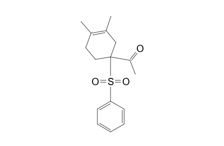 1-(1-Besyl-3,4-dimethyl-cyclohex-3-en-1-yl)ethanone