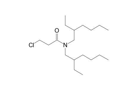 Propanamide, N,N-bis(2-ethylhexyl)-3-chloro-