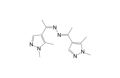 Ethanone, 1-(1,5-dimethyl-1H-pyrazol-4-yl)-, [1-(1,5-dimethyl-1H-pyrazol-4-yl)ethylidene]hydrazone