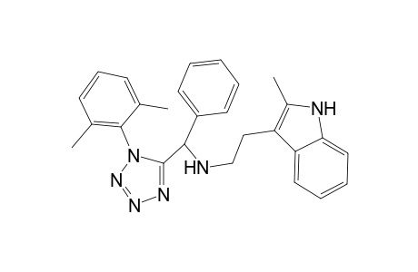 1H-indole-3-ethanamine, N-[[1-(2,6-dimethylphenyl)-1H-tetrazol-5-yl]phenylmethyl]-2-methyl-