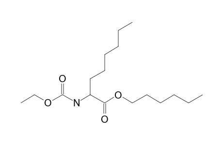 2-Aminocaprylic acid, N-ethoxycarbonyl-, hexyl ester