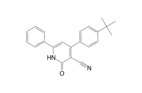 4-(4-tert-Butylphenyl)-2-oxo-6-phenyl-1,2-dihydro-3-pyridinecarbonitrile
