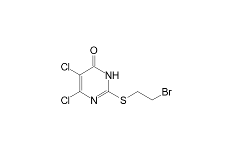 2-[(2-bromoethyl)thio]-5,6-dichloro-4(3H)-pyrimidinone