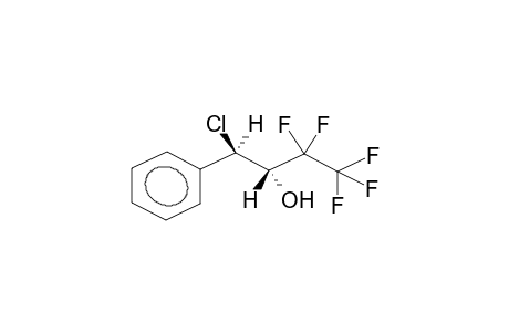 RS(SR)-1-PHENYL-1-CHLORO-2-HYDROXY-3,3,4,4,4-PENTAFLUOROBUTANE