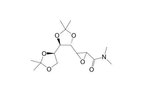 N,N-Dimethyl-2,3-anhydro-4,5:6,7-di-O-isopropylidene-D-glycero-D-galacto-heptonamide