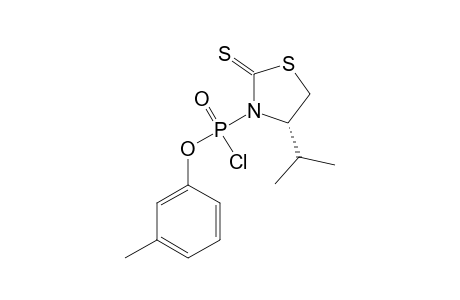 3-METHYLPHENYL-[(S)-4-ISOPROPYLTHIAZOLIDINE-2-THIONE]-PHOSPHOROCHLORIDATE