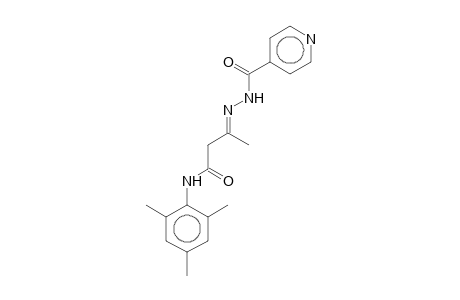 3-(Isonicotinoylhydrazono)-N-mesitylbutyramide