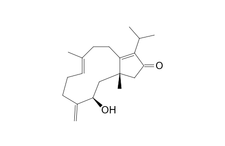 (1R*,3R*)-3-hydroxydolabella-4(16),7,11(12)-triene-3,13-dione